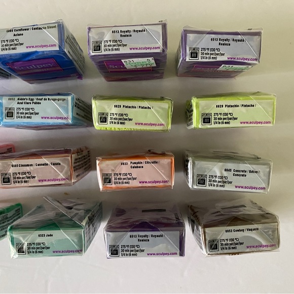 16 ct Sculpey Soufflé oven bake clay - Picture 5 of 6